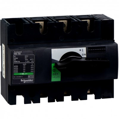 SCHNEIDER 28912 Rozłącznik izolacyjny INS160 160A 690V AC 3P