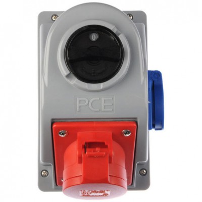 PCE 96061541W Zestaw instalacyjny COMBO-POL IP44 0-1 1x16/5, 1x230V