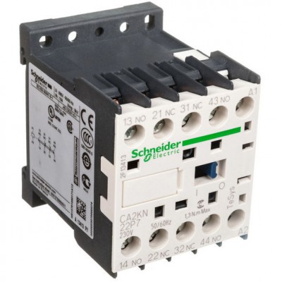 SCHNEIDER Miniaturowy stycznik pomocniczy 2Z+2R cewka 230V AC zaciski skrzynkowe