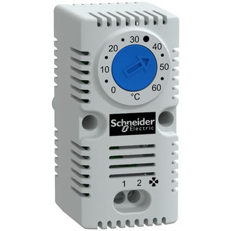 SCHNEIDER Pojedynczy termostat CC NO Celsjusz 250V 0-60°C NO