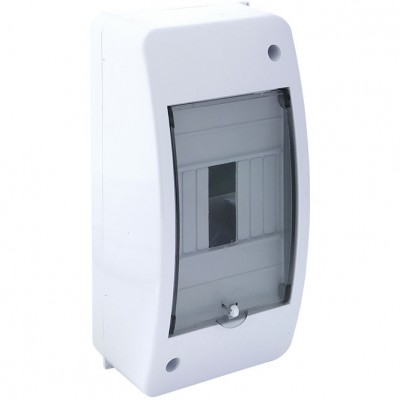 ELEKTRO PLAST OPATÓWEK Rozdzielnica plastikowa natynkowa 4 moduły N+PE IP42 RNT-4S /Drzwi dymne/