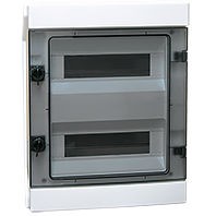 ELEKTRO PLAST OPATÓWEK Rozdzielnica plastikowa hermetyczna 24 moduły (2x12) N+PE IP65 RH-24/2 /Drzwi dymne/