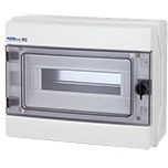 ELEKTRO PLAST OPATÓWEK Rozdzielnica plastikowa hermetyczna 12 modułów N+PE IP65 RH-12 /Drzwi dymne/