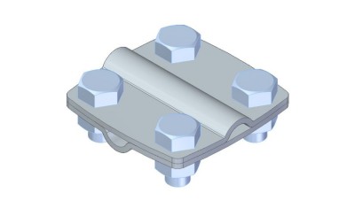 BŁYSKAWICA 25C Złącze krzyżowe 4xM8 S-50