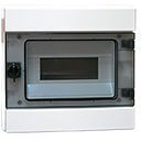 ELEKTRO PLAST OPATÓWEK Rozdzielnica plastikowa hermetyczna 8 modułów N+PE IP65 RH-8 /Drzwi dymne/