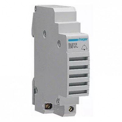 HAGER Dzwonek modułowy na szynę 0,03A 230V 85dB