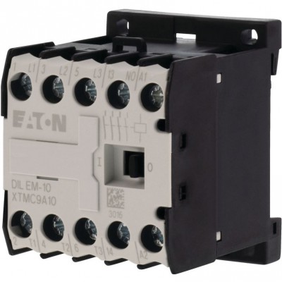 EATON Miniaturowy stycznik mocy DILEM-10 9A 24V AC 4kW 3P 1Z /24V 50Hz/