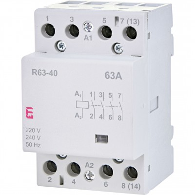 ETI Stycznik modułowy R 63-40 63 A 230V AC 4Z