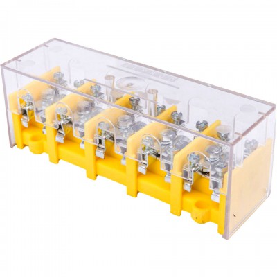 SIMET Odgałęźnik instalacyjny 5-torowy (zacisk: 5x25mm² - 5x4x10mm²) LZ5x25/10P /Żólty/