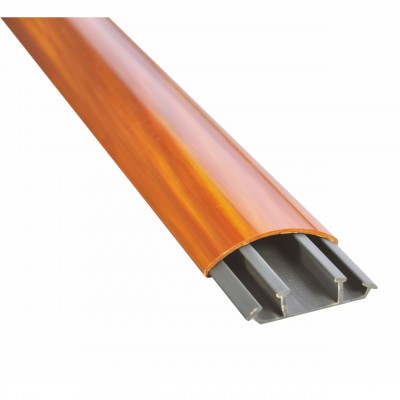 AKS ZIELONKA Listwa elektroinstalacyjna półokrągła LPO 15/50 DC /15x50x2000mm/ Drewno ciemne