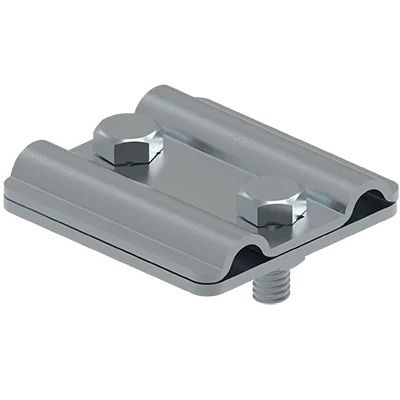 ELKO-BIS Złącze uniwersalne 2-elementowe 2XM8 /57x53mm/ ocynkowane galwanicznie 7.1