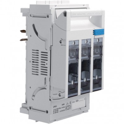 HAGER LT054 Rozłącznik bezpiecznikowy 160A 690V AC 3P NH00 zaciski klatkowe 95mm² lub  na szynach zbiorczych 40mm