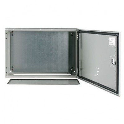 EATON Obudowa metalowa natynkowa IP66 z płytą montażową CS-46/200 /400x600x200mm/ Szary
