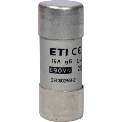 ETI Wkładka topikowa cylindryczna CH22x58 gG 16A 690V