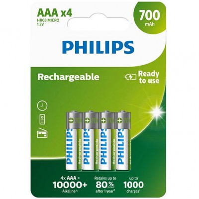 SIGNIFY Akumulatory AAA LR03 700mAh 1,2V /Blister/