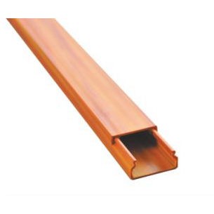 AKS ZIELONKA Mały kanał elektroinstalacyjny MKE 15/32 DJ /15x32x2000mm/ Drewno jasne