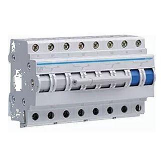 HAGER Modułowy przełącznik zasilania 3P+N /I-0-II/ 63A 400V AC