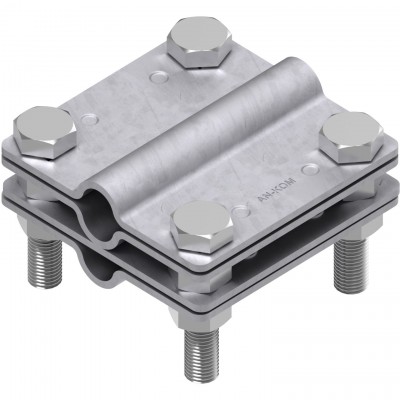 AN-KOM Złącze uziomowe 4-płytkowe 4XM8 /B=40mm/ ocynkowane ogniowo F195028