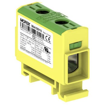 SIMET Złączka szynowa przelotowa 1xAl/Cu 1,5-50mm² /Żółto-zielona/
