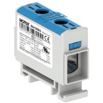 SIMET Złączka szynowa przelotowa 1xAl/Cu 1,5-50mm² /Niebieska/