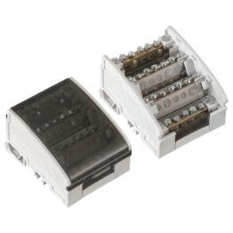 PAWBOL Listwa łączeniowa 4x 7 zacisków 100A 500V