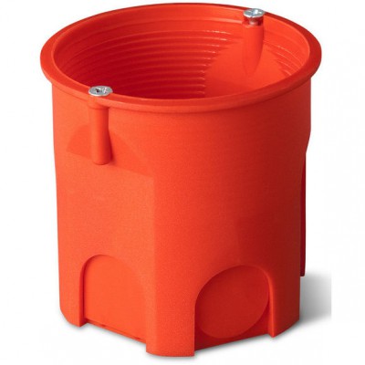 ELEKTRO-PLAST NASIELSK Puszka podtynkowa instalacyjna głęboka z wkrętami PK-60F LUX /60mm/