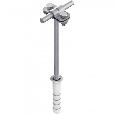 AN-KOM AN-44/OG/ Uchwyt na drut wkręcany M12 /L=250mm B=25mm/ ocynkowane ogniowo C192356