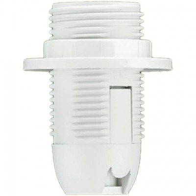 PAWBOL Oprawka termoplastyczna z kołnierzem E14-1 D.3027B /1szt./ Biały