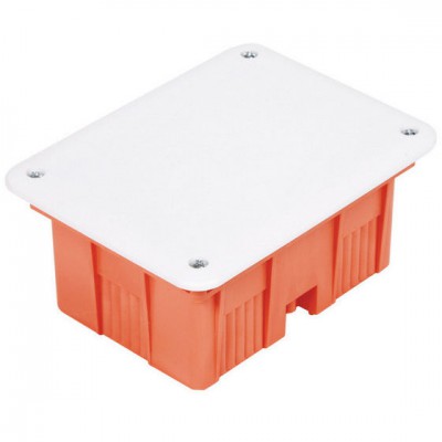 ELEKTRO-PLAST NASIELSK Puszka podtynkowa instalacyjna z białą pokrywą /185x185x75mm/