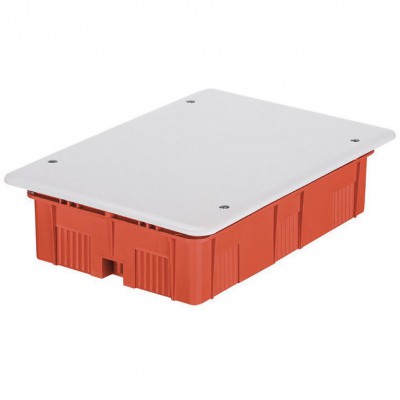ELEKTRO-PLAST NASIELSK Puszka podtynkowa instalacyjna z białą pokrywą /250x162x70mm/