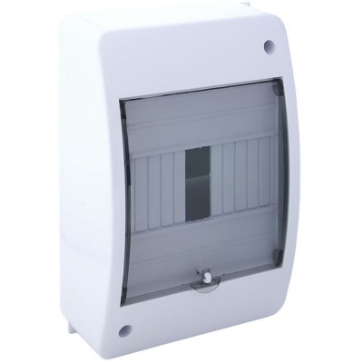 ELEKTRO PLAST OPATÓWEK Rozdzielnica plastikowa natynkowa 6 modułów N+PE IP42 RNT-6S /Drzwi dymne/