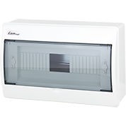 ELEKTRO PLAST OPATÓWEK Rozdzielnica plastikowa natynkowa 12 modułów N+PE IP40 RN-12 /Drzwi dymne/