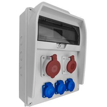 PAWBOL B.18.380-12 Rozdzielnica R-BOX IP44 13S 1x16/5, 1x32/5, 3x230V