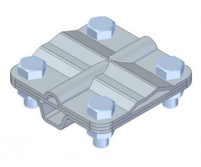 BŁYSKAWICA 58 Złącze profilowane do uziomów