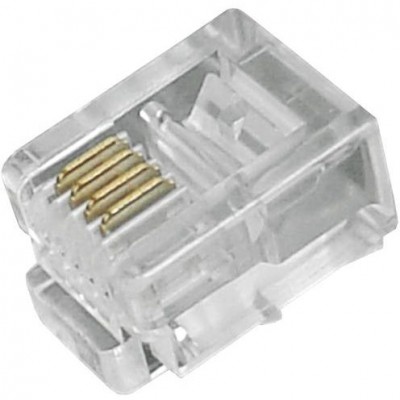 LAMEX Wtyk telefoniczny 6P4C RJ11 LX9130 6/4