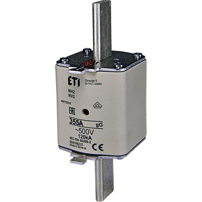 ETI Wkładka topikowa NH2 gG 355A 500V