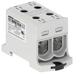 SIMET Złączka szynowa przelotowa 2xAl/Cu 6-95mm² /Szara/