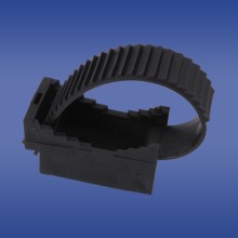 ELEKTRO PLAST OPATÓWEK Uchwyt kablowy przykręcany z opaską czarny UP-30/100 UV Czarny