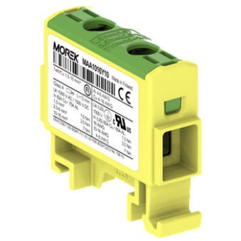 SIMET Złączka szynowa przelotowa 1xAl/Cu 1,5-16mm² /Żółto-zielona/
