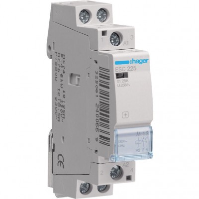 HAGER Stycznik modułowy 25A 230VAC 2Z AC-7a/b