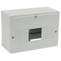 ELEKTRO PLAST OPATÓWEK Rozdzielnica plastikowa natynkowa 9 modułów IP30 RM-9 /Bez drzwi/