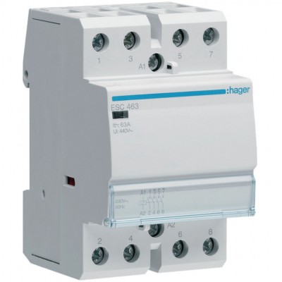 HAGER Stycznik modułowy 63A 230V AC 4Z AC-7a/b