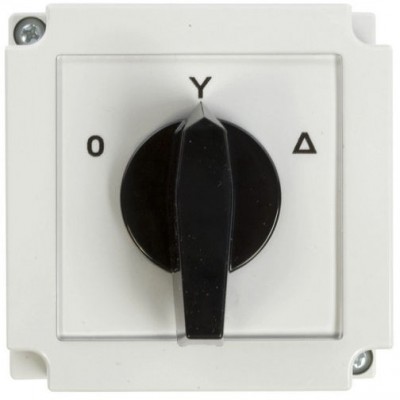 APATOR Łącznik krzywkowy w obudowie 4G25-12-PK 3-fazowy 16A /0-Y-△/ gwiazda-trójkąt IP55