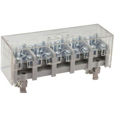 SIMET Odgałęźnik instalacyjny 5-torowy (zacisk: 5x2x35mm² - 5x4x16mm²) LZ5x35/16P /Szary/