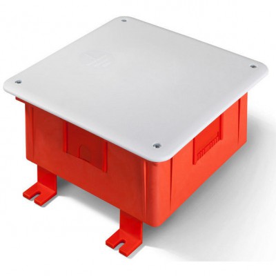 ELEKTRO-PLAST NASIELSK Puszka do złącza odgromowego EP p/t z białą pokrywą /208x208mm/