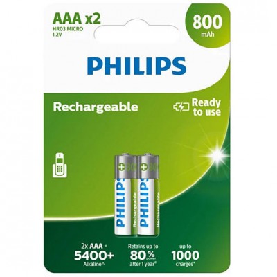 SIGNIFY Akumulatory AAA LR03 800mAh 1,2V /Blister/