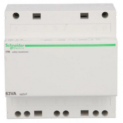 SCHNEIDER A9A15222 Transformator bezpieczeństwa iTR wejście 230V 50-60Hz wyjście 12-24V 63VA