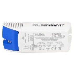 ZAMEL Transformator elektroniczny ETZ105 230/11,5V 0-105W