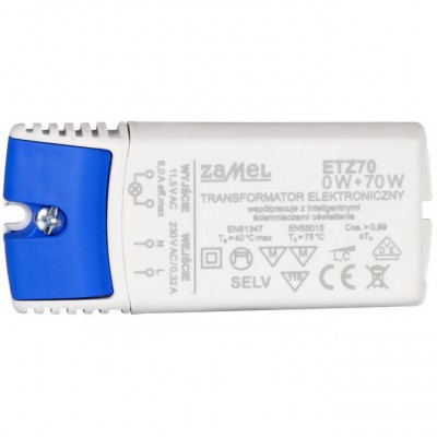 ZAMEL Transformator elektroniczny ETZ70 230/11,5V 0-70W