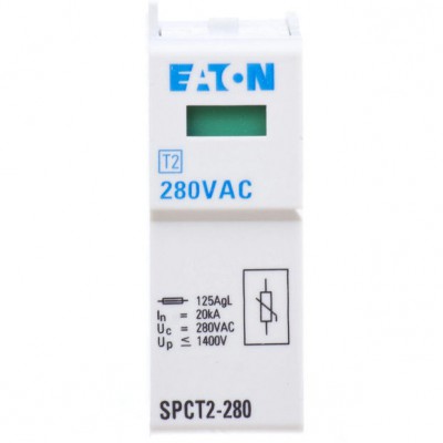 EATON Wkład ogranicznika przepięć SPCT2-280 280VAC 20kA 1P